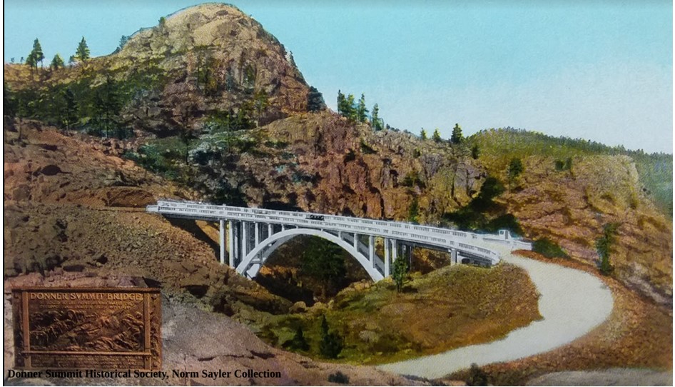 Color postcard of Rainbow Bridge